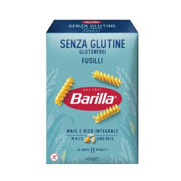 BARILLA FUSILLI GLUTEENITON 400 G BARILLA FUSILLI GLUTEENITON 400 G
