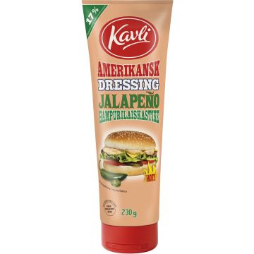 KAVLI HAMPURILAISKASTIKE JALOPENO 230 G