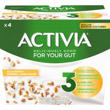 DANONE ACTIVIA VILJA 4*125G 500 G DANONE ACTIVIA VILJA 4*125G 500 G