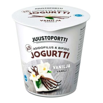 JUUSTOPORTTI AB-JOGURTTI VANILJA 150 G