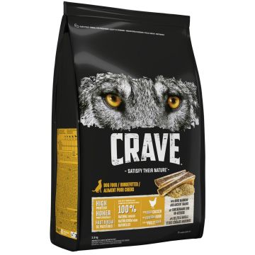 CRAVE KOIRAN TÄYSRAVINTO ADULT KANAA&LUUYDINTÄ 2,8 KG