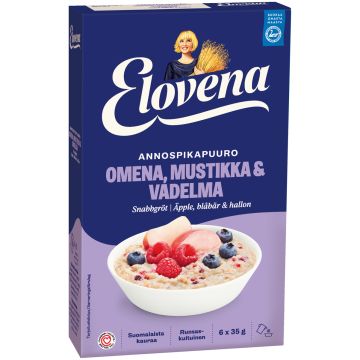 ELOVENA HETKI OMENA-VADELMA-MUSTIKKA ANNOSPIKAPUU