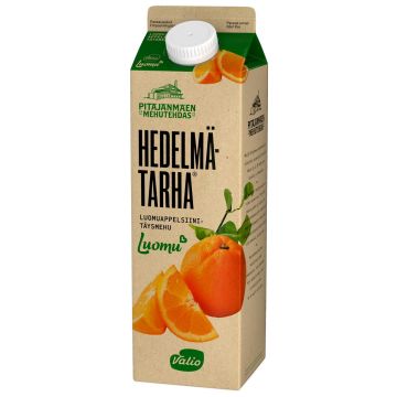 VALIO HEDELMÄTARHA LUOMUAPPELSIINITÄYSMEHU 1L
