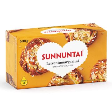 SUNNUNTAI LEIVONTAMARGARIINI 80% 500 G