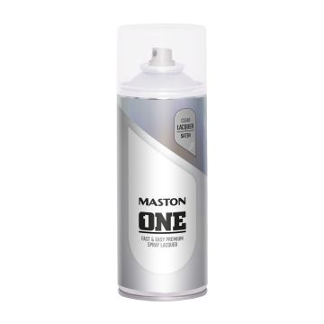 MASTON SPRAYMAALI ONE SATIINI LAKKA 400 ML