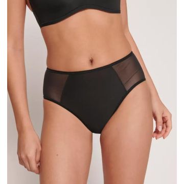 SLOGGI NAISTEN ALUSHOUSUT SOFT ADAPT HIGH WAIST XS MUSTA