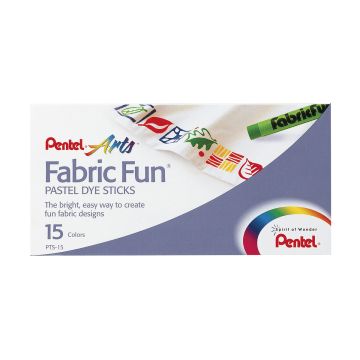 PENTEL KANGASVÄRIT FABRIC FUN 15 VÄRIÄ