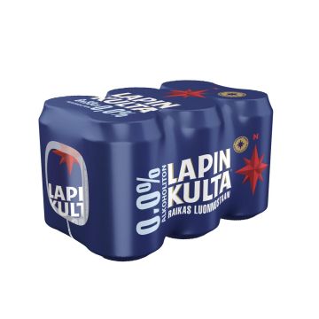 LAPIN KULTA 0% 0,33 TLK 6-PACK 1,98 L