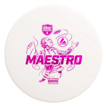 DISCMANIA ACTIVE MAESTRO MIDARI, VALKOINEN