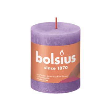 BOLSIUS PÖYTÄKYNTTILÄ 80/68 VIBRANT VIOLET