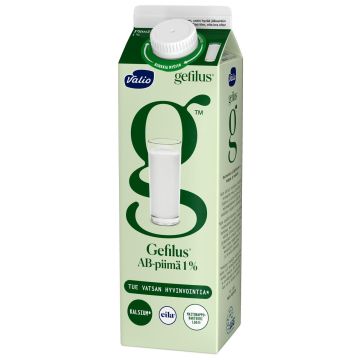 VALIO GEFILUS PIIMÄ 1% RASVAA 1L