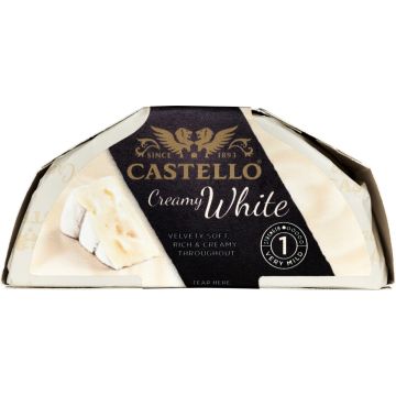 CASTELLO WHITE VALKOHOMEJUUSTO 150 G