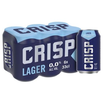 KOFF CRISP LAGER 0% 0,33 TLK 6-PACK 1,98 L