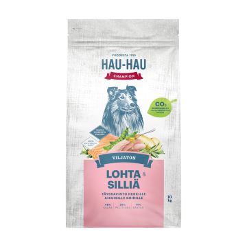 HHC VILJATON KOIRAN TÄYSRAVINTO LOHI-SILLI 10 KG