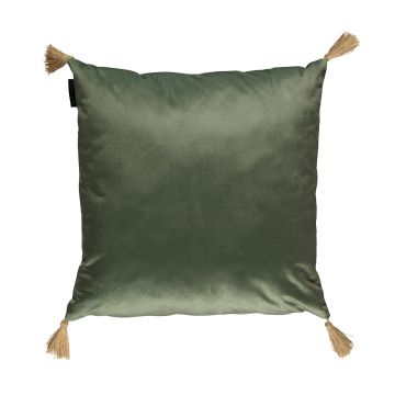 NOBLE HOUSE KORISTETYYNYNPÄÄLLINEN CASPER 45X45CM VIHREÄ