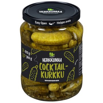 HERKKUMAA COCKTAILKURKKU 360 G