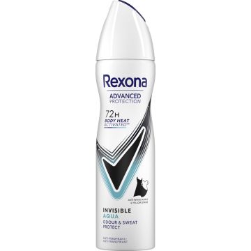 REXONA ADVANCED PROTECTION INVISIBLE AQUA SPRAY 150 ML