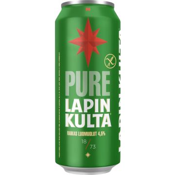 LAPIN KULTA PURE 4,5% GLUTEENITON LUOMU TLK 500 ML