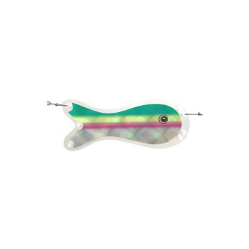 VK SALMON VK3 FLASHER 6,5" HOUKUTUSLEVY UV/GREEN-YELLOW-PINK