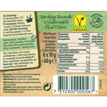 KNORR SIENI LIEMIKUUTIO 6X10G 60 G