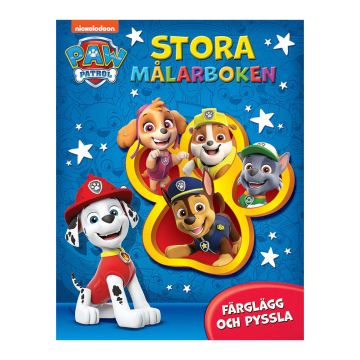 PAW PATROL STORA MÅLARBOKEN