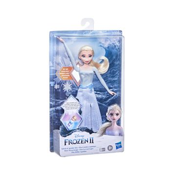 DISNEY FROZEN 2 SPLASH AND SPARKLE VESILEIKKI ELSA -NUKKE 28 CM