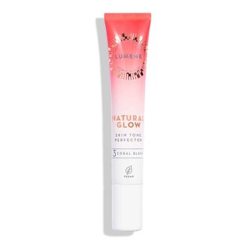 LUMENE NATURAL GLOW IHON SÄVYN HELEYTTÄJÄ - 3 CORAL BLUSH