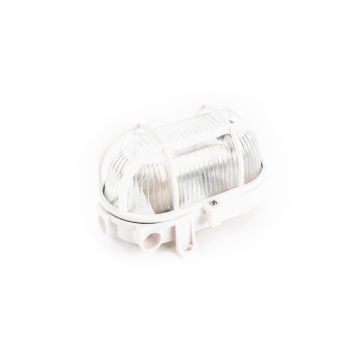 LED ENERGIE LAIVAVALAISIN, E27 MAX 40W, VALKOINEN KEHYS JA RISTIKKO