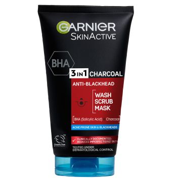 GARNIER SKINACTIVE PUREACTIVE INTENSIVE 3IN1 CHARCOAL KUORIVA P 1