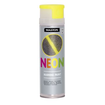 MASTON MERKKAUSVÄRISPRAY NEON KELTAINEN 500 ML