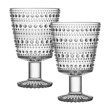 IITTALA KASTEHELMI JUOMALASI 2KPL KIRKAS