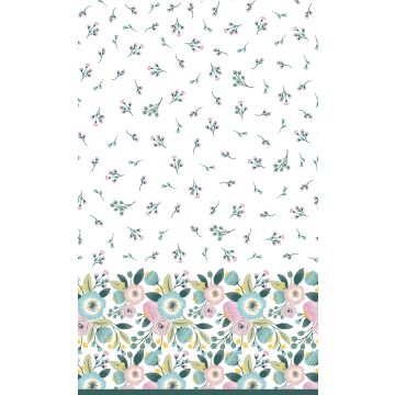 DUNICEL PÖYTÄLIINA BLOSSOMS 138X220 CM