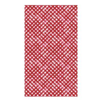 DUNISILK PÖYTÄLIINA RED CHECKS 138X220 CM