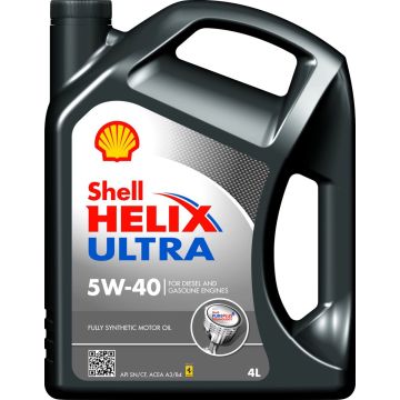 SHELL HELIX ULTRA 5W-40 MOOTTORIÖLJY 4 L