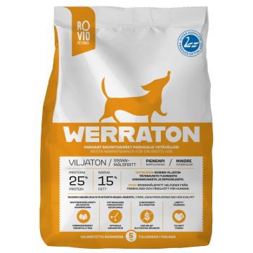 WERRATON KOIRAN TÄYSRAVINTO VILJATON 5 KG