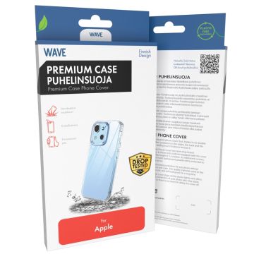 WAVE PREMIUM CASE PUHELINSUOJA, APPLE IPHONE 14 PLUS, KIRKAS