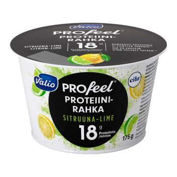 VALIO PROFEEL PROTEIINIRAHKA SOKTON SITRUUNA-LIME LAKTON 175 G