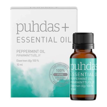 PUHDAS+ 100 % PREMIUM ESSENTIAL OIL PEPPERMINT 10 ML