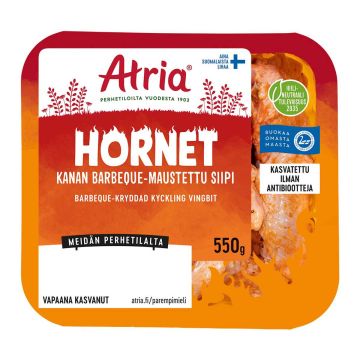 ATRIA KANAN HORNET BARBEQUE-MAUSTETTU SIIPI 550 G