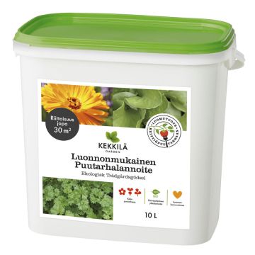 KEKKILÄ LUONNONMUKAINEN PUUTARHALANNOITE PAKKI 10L 10 L KEKKILÄ LUONNONMUKAINEN PUUTARHALANNOITE PAKKI 10L 10 L