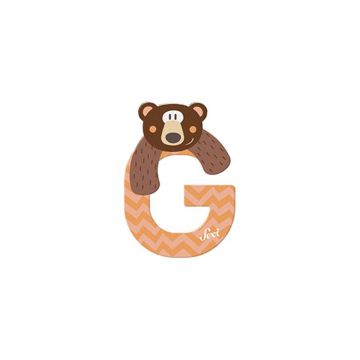 LETTER G GRIZZLY