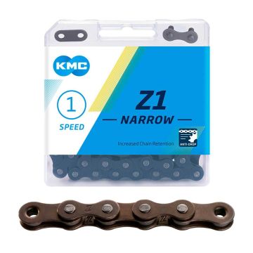 KCM KETJU 1-V KMC Z1 NARROW BROWN, 1/2 X 3/32", 112L