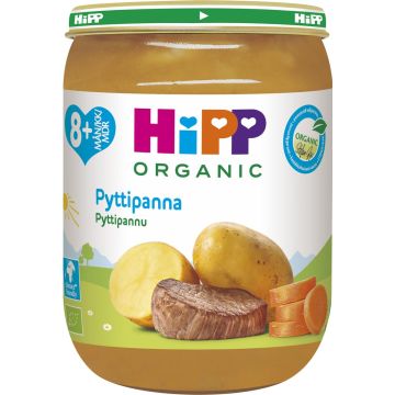 HIPP PYTTIPANNU 8KK LUOMU 190 G