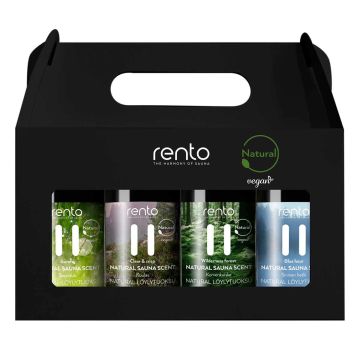 RENTO NATURAL LÖYLYTUOKSU LAHJAPAKKAUS 4 X 100 ML 400 ML