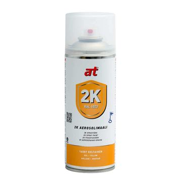 AT-SPRAYMAALI 2K KELTAINEN RAL 1023 400 ML