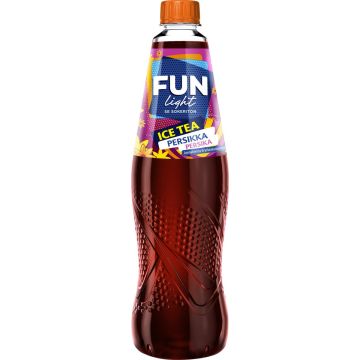 FUN LIGHT ICE TEA PERSIKKA JÄÄTEEN MAKUINEN JUOMATIIVISTE 500 ML