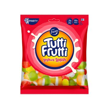 FAZER TUTTI FRUTTI YOGHURT SPLASH 350 G