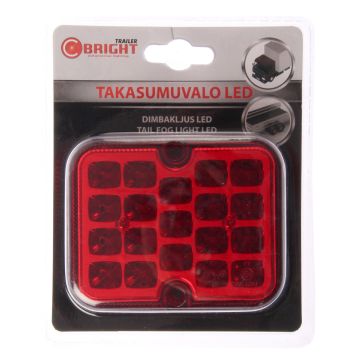 C-BRIGHT SUMUVALO 19XLED 12-24V 100X80MM