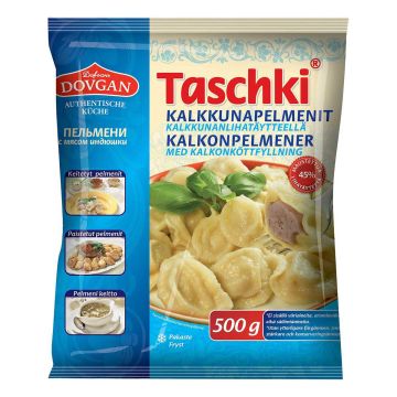 TASCHKI PELMENI KALKKUNA 500 G