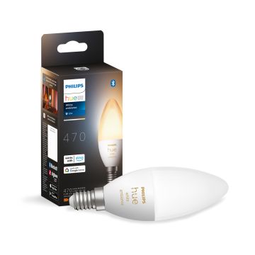 PHILIPS HUE WHITE AMBIANCE ÄLYLAMPPU 5.2W B39 E14 320L 2200-65